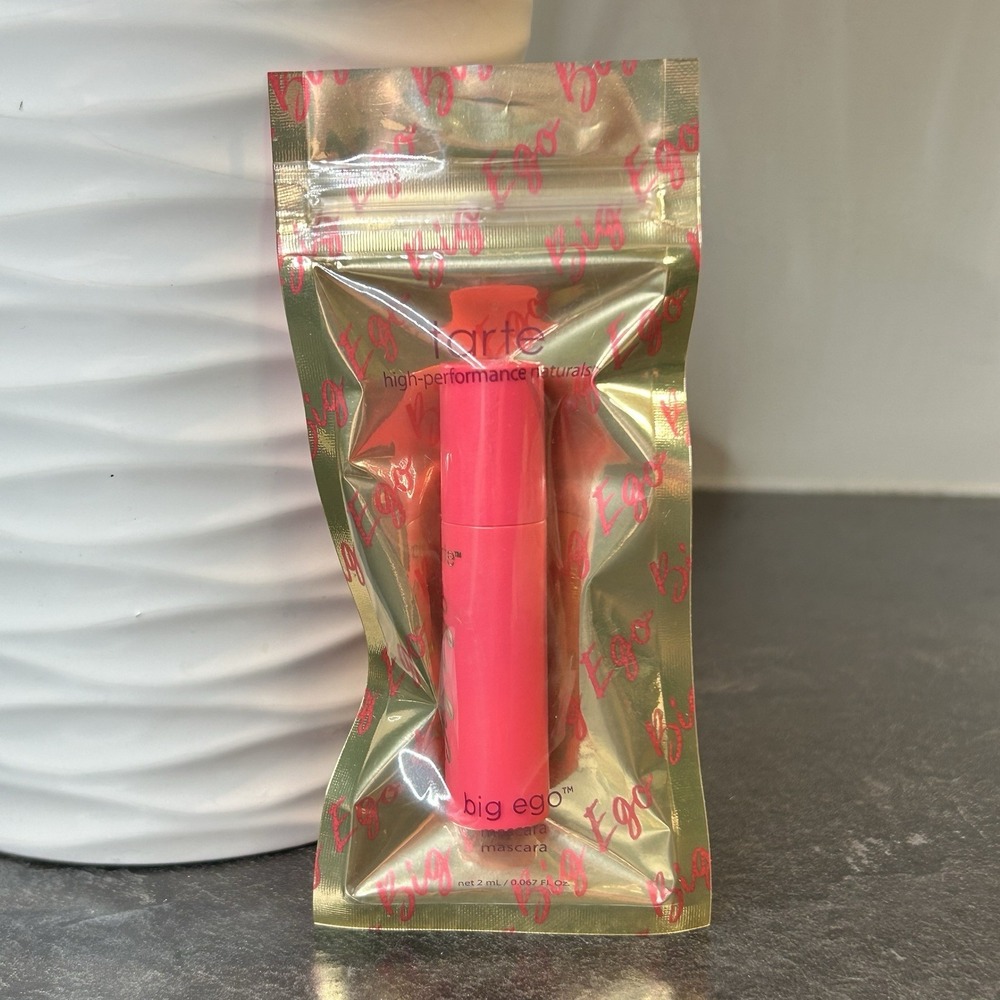 NEW Tarte Big Ego Black Mascara‎ 2 ml Travel Size